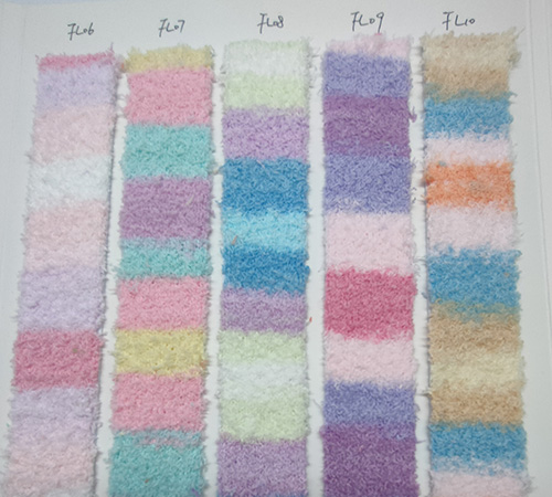 Sanded yarn